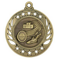 Medal, "Track" Galaxy - 2 1/4" Dia.